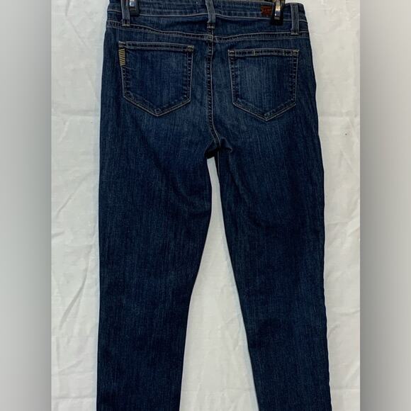 Paige verdugo ankle cropped jeans Womens 28 raw hem - Picture 5 of 7